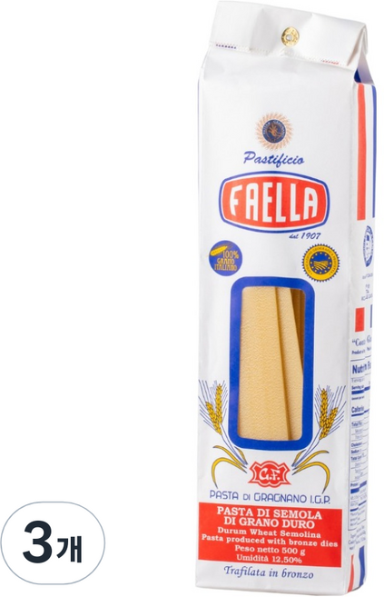 FAELLA 千層麵, 3個, 500g