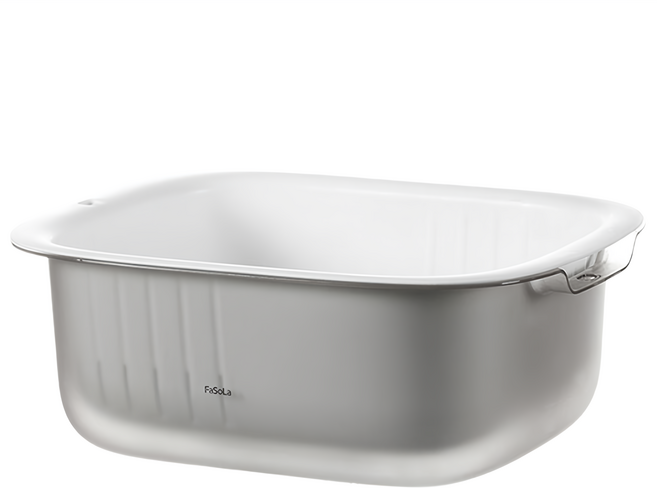 FaSoLa 蔬淨瀝水籃套組, 灰色, 1套