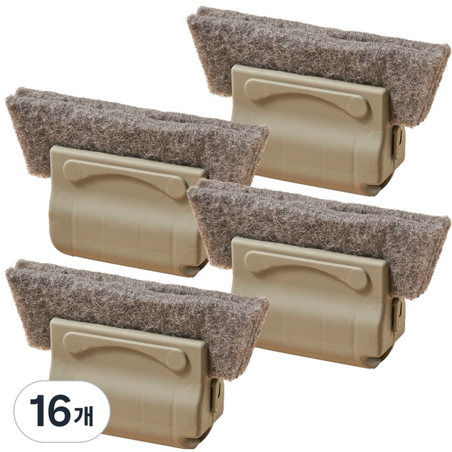 아케이바이 고급형 창틀 청소부, 16개, 혼합색상