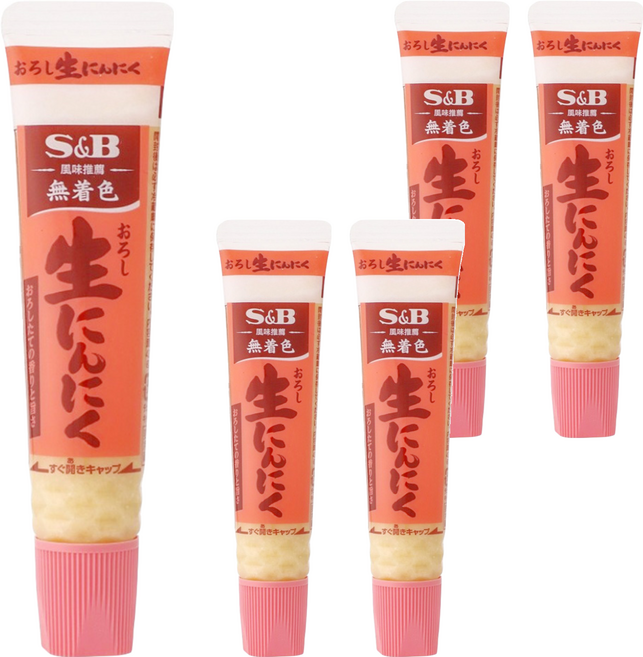 S&B 生蒜醬, 43g, 5個