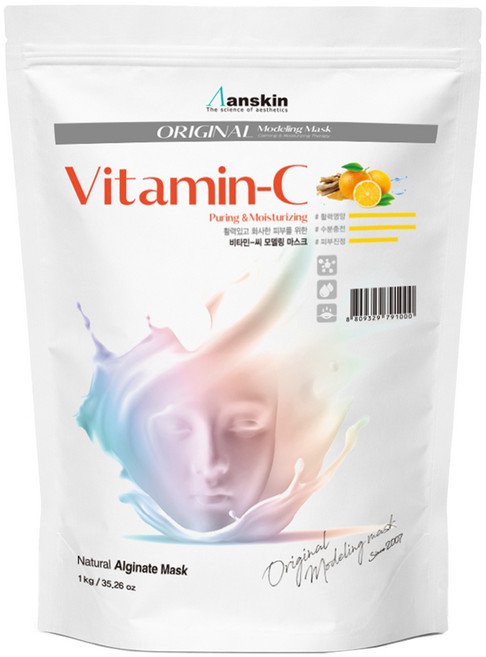 안스킨 오리지날 비타민 C 모델링팩 1kg, 1개입, 1개