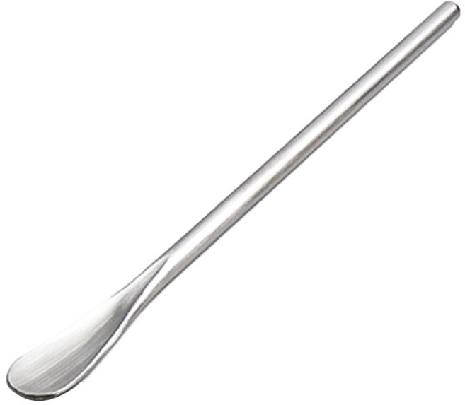 칼딘 슬림 바스푼 홈텐딩 롱 스터링 스틱 16cm, 실버, 1개