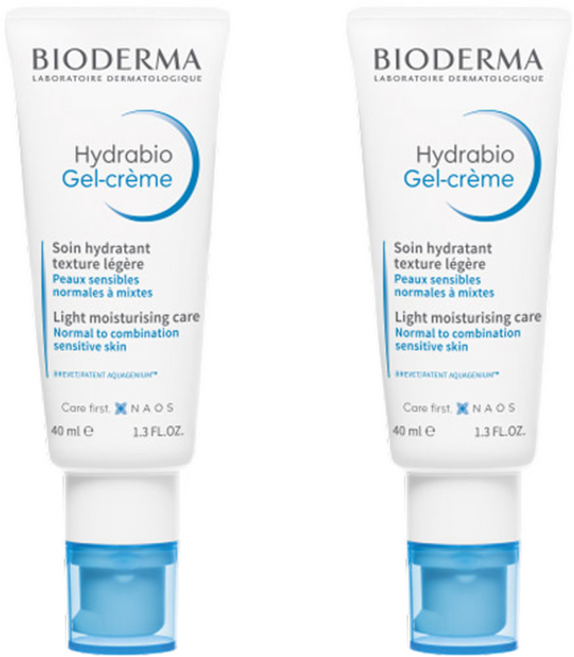 바이오더마 하이드라비오 젤 크림, 40ml, 2개