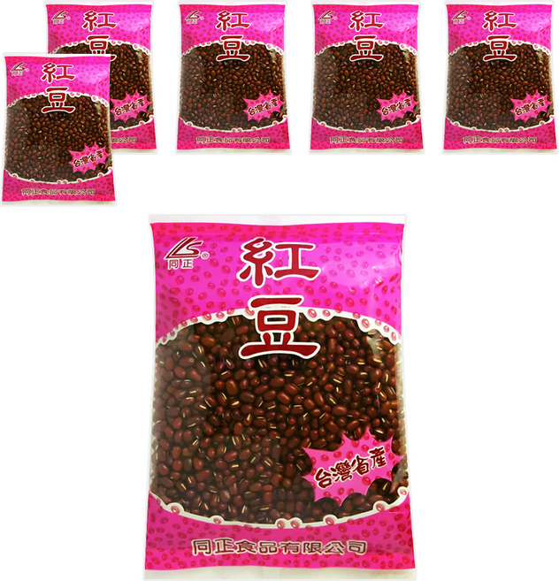 同正 紅豆, 600g, 6包