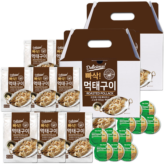 해맑은푸드 빠삭 먹태구이 25g + 청양간장마요 소스 30g 세트, 55g, 12개