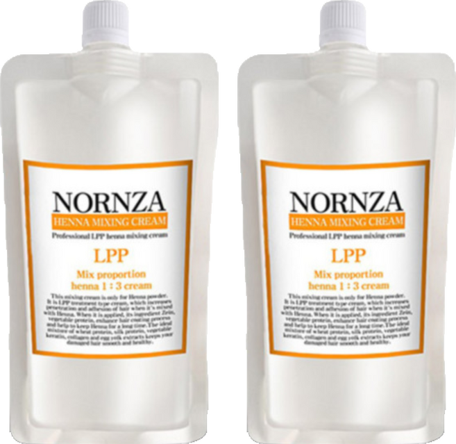 노른자 LPP 헤나믹싱크림 헤어 300ml, 2개