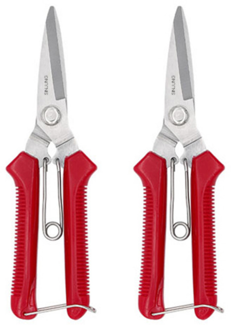 신중상점 다목적 가위 레드, 2개