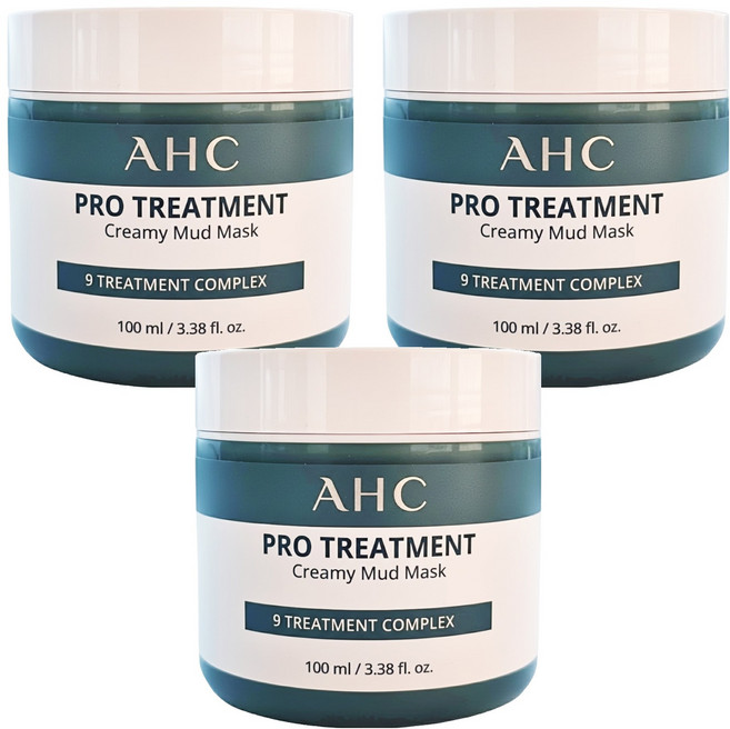 AHC 濟州島毛孔淨化火山泥膜, 1罐, 3罐