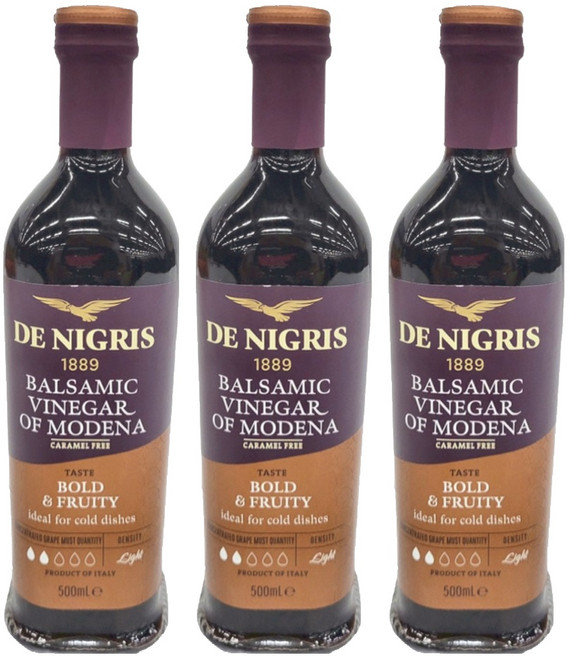 DE NIGRIS 德尼格斯 摩德納巴薩米克醋, 500ml, 3瓶