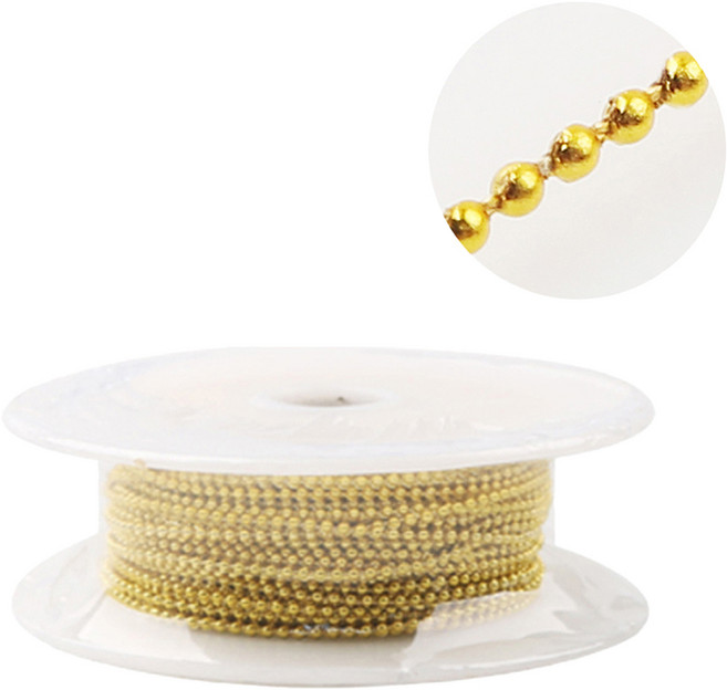 유니아트 롤체인줄 8001, 1개, 금색