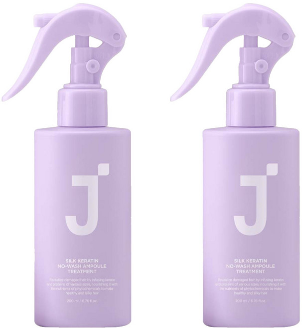 J'SOOP 免沖洗角蛋白修護柔順精華噴霧, 2瓶, 200ml