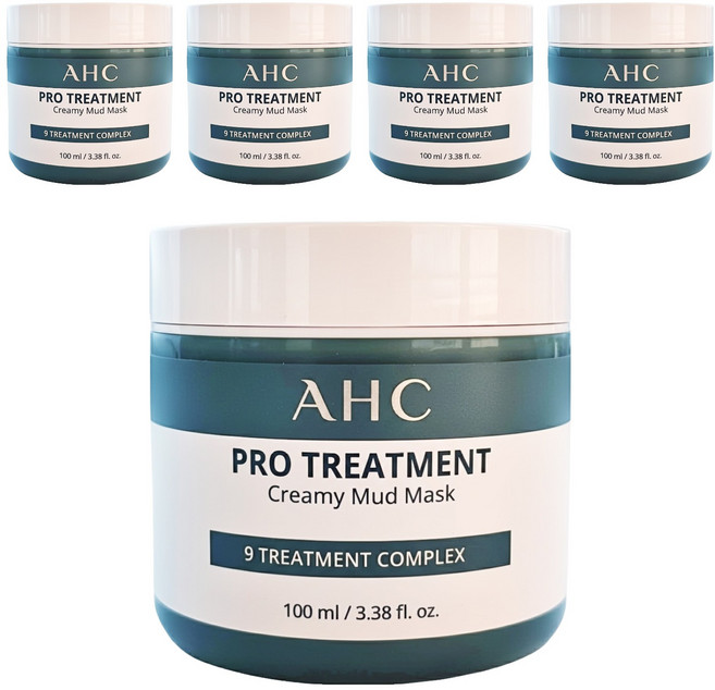 AHC 濟州島毛孔淨化火山泥膜, 1罐, 5罐