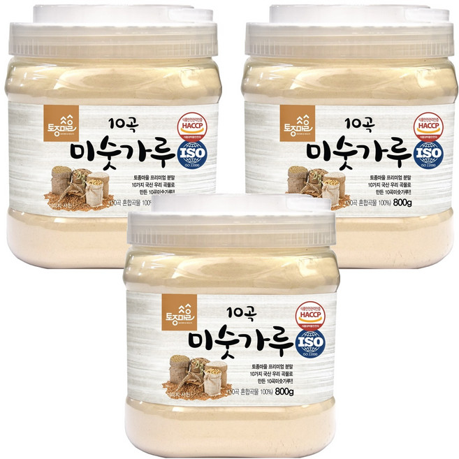 토종마을 10곡 미숫가루, 3개, 800g