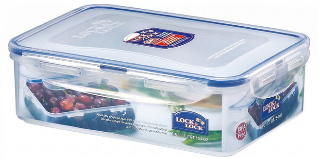LocknLock 樂扣樂扣 Classic PP保鮮盒, 容器 + 蓋子, 1個