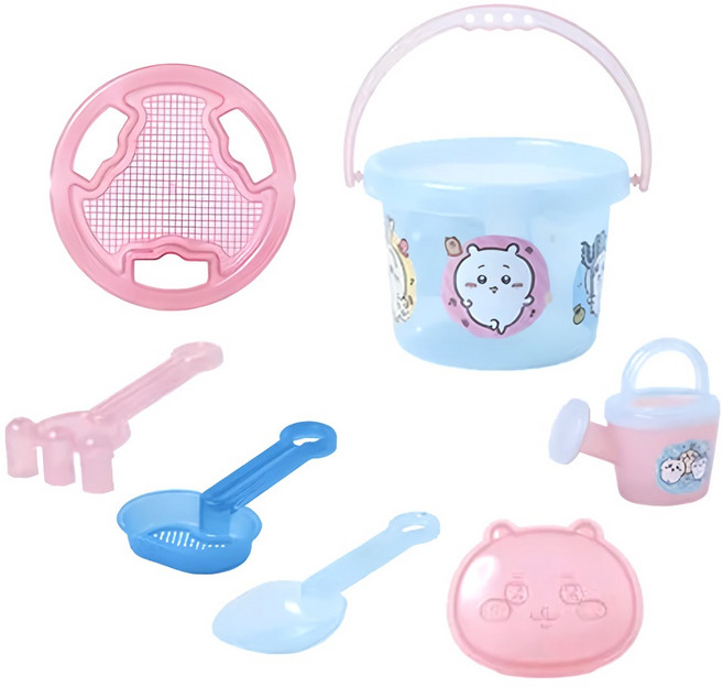 Chiikawa 吉伊卡哇 沙灘水桶7件組, 350g, 1組