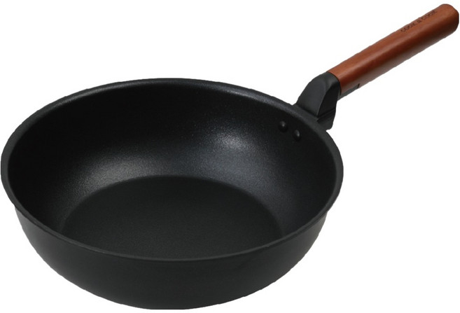 쿡앤쿡 인덕션 미라클 IH 피라미드 코팅 멀티궁중팬, 28cm, 1개