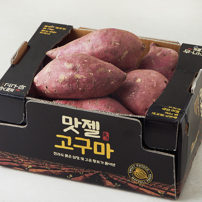 맛젤 해남 호박고구마, 3kg(특대), 1박스