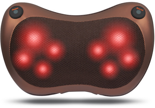 지군 지압 국민 힐링케어 온열안마기, GA-30000, 혼합색상