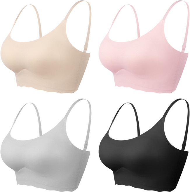 어나더디 심리스 스트랩 브라탑 4종 세트