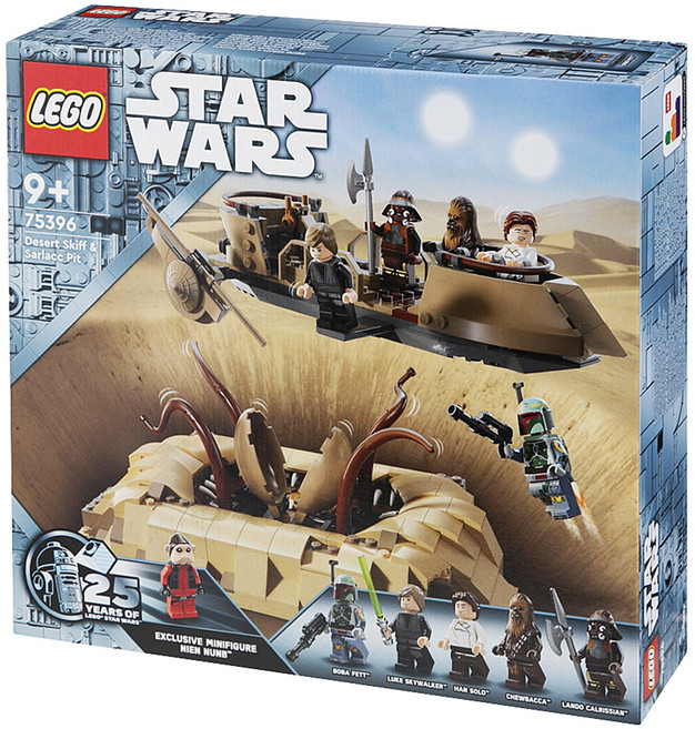 레고 스타워즈 75396 데저트 스키프와 살락 핏, 혼합색상, 1개
