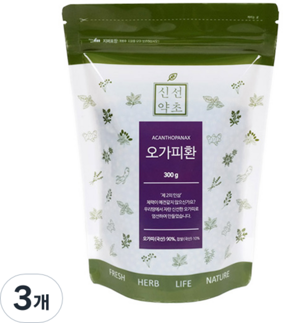 신선약초 오가피환, 300g, 3개