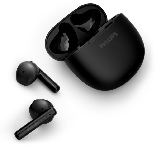 필립스 ENC 노이즈캔슬링 무선 블루투스 이어폰 TAT1139 블랙 26시간 방수가능