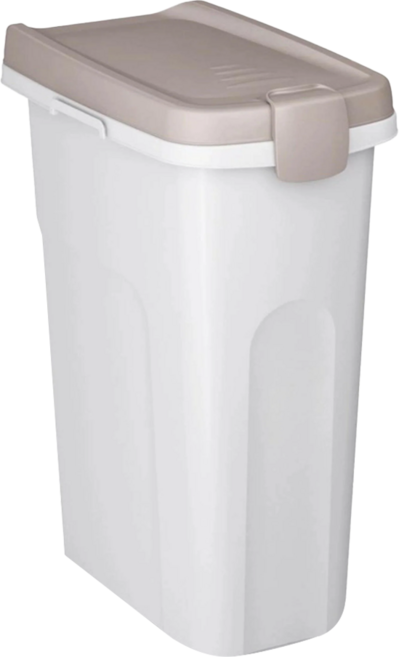 stefanplast 樂透 義大利氣密儲糧桶, 白色, 25L, 1個