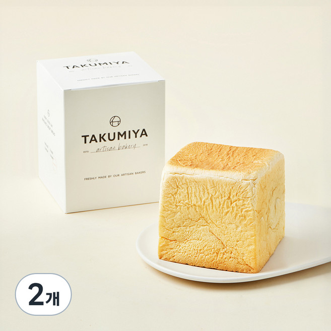 타쿠미야 고급 생식빵 하프, 400g, 2개