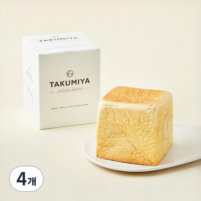 타쿠미야 고급 생식빵 하프, 400g, 4개