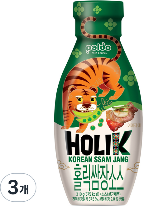 팔도 홀릭쌈장소스, 310g, 3개