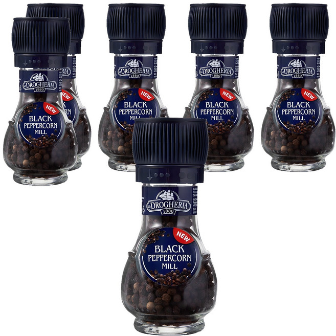 드로게리아앤알리멘타리 통흑후추밀, 45g, 6개