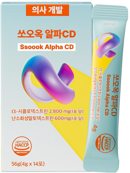 Wigobleu Soo Ouk Alpha CD, 1個, 56g