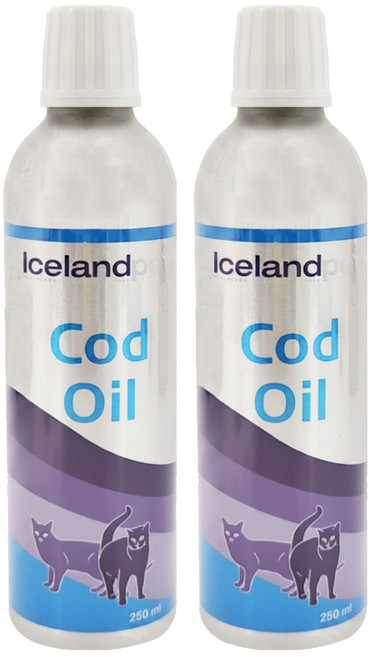 Icelandpet 冰島伙伴 全守護頂級寵物鱈魚油, 250ml, 免疫加強, 2罐
