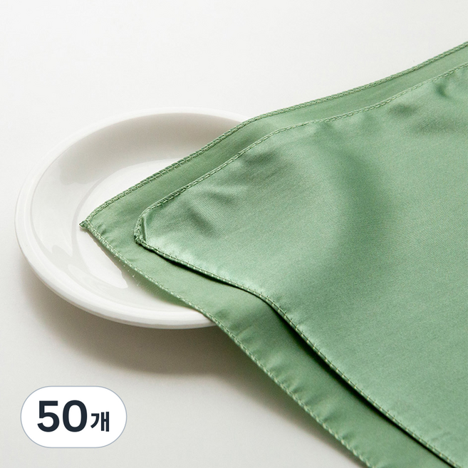 천가게 고급 선물 예단 답례품 명절 황금 공단보자기 75cm, 10 쑥색, 50개