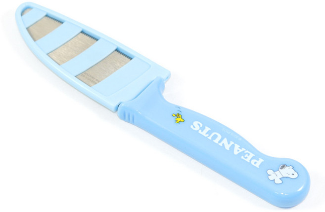 스케이터 스누피 어린이 스텐칼 세트 HK2, 블루, 스텐칼 + 칼집, 1세트