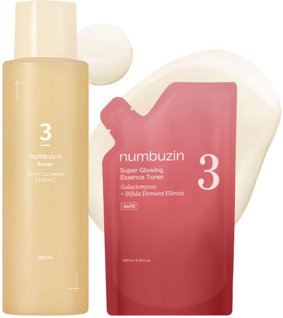 넘버즈인 3번 결광가득 에센스 토너 200ml + 리필 200ml, 1개