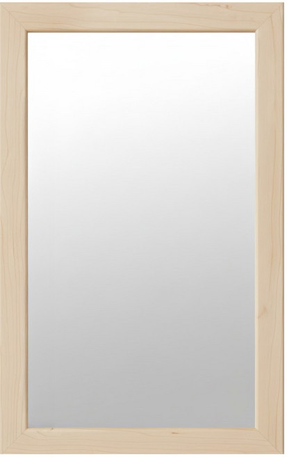 簡約壁掛鏡, 楓木色