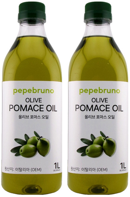페페브루노 포마스 올리브오일, 2개, 1L