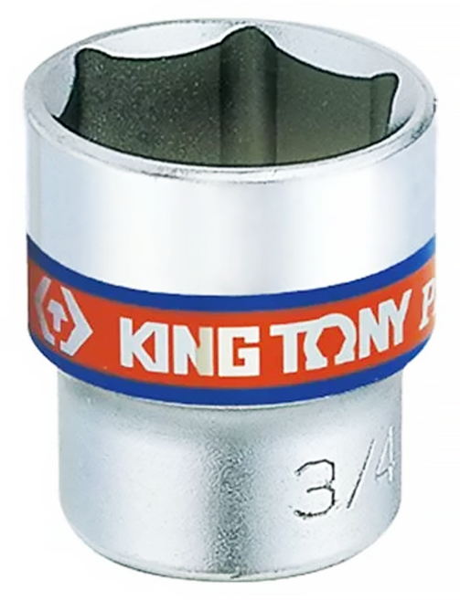 KING TONY 金統立 角短白套筒 KT333522S 3/8 x 11/166, 1個