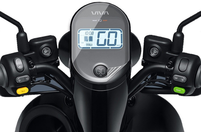 GOGORO MIX 造型儀表 高抗刮犀牛皮 含Go鍵 自動修復功能, 經典 + 透明膜, 1個