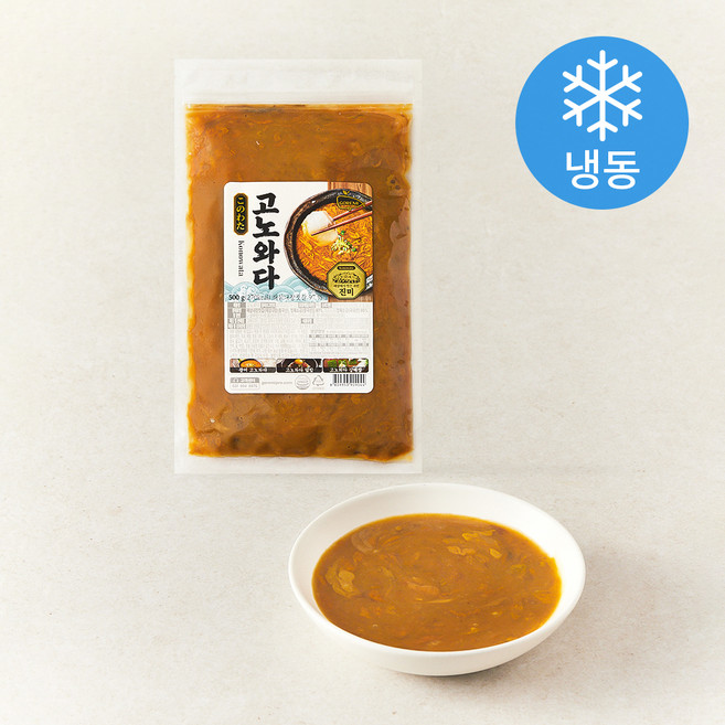 고래미 고노와다 젓갈 (냉동), 500g, 1개