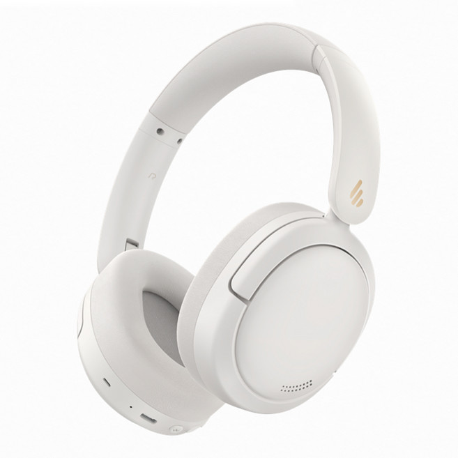 EDIFIER Wireless 主動降噪 耳罩式 耳機 Hi-Res Audio Bluetooth 5.4 內建麥克風 45H Playtime 象牙白 漫畫包裝版 W800BT Pro