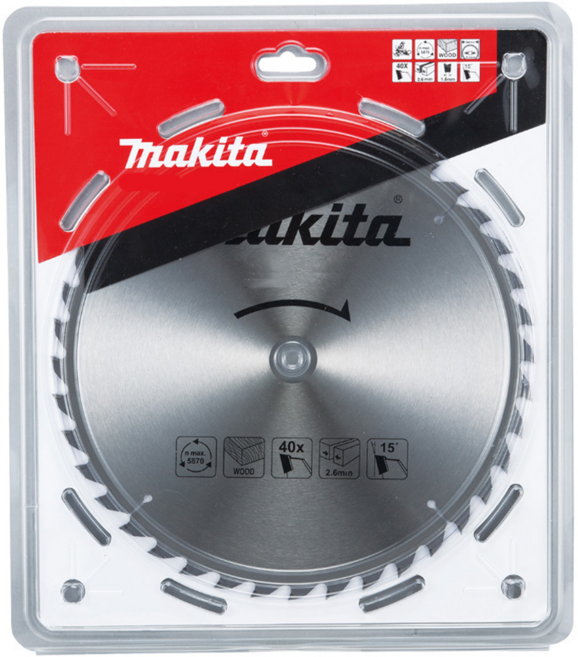 Makita 牧田 台灣公司貨 鎢鋼鋸片 D-50491 165mm x 24P, 1個