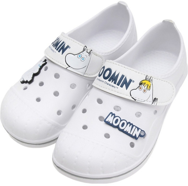 MOOMIN 嚕嚕米 魔鬼氈室內拖鞋