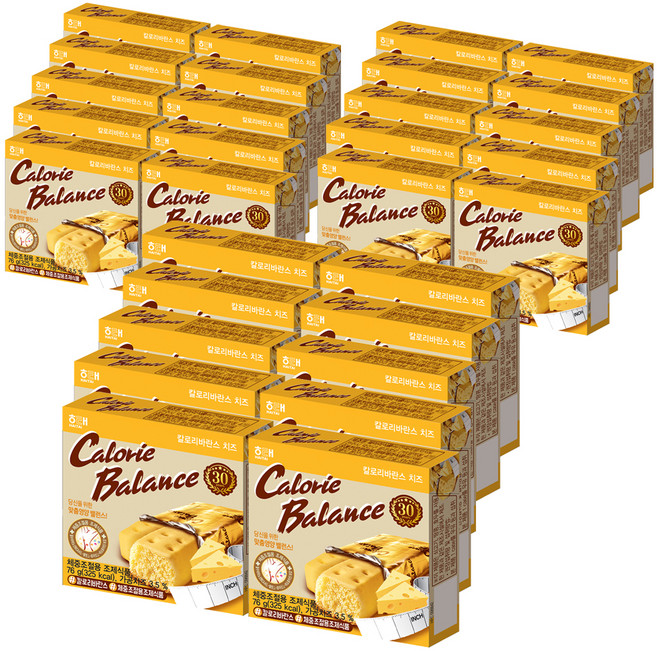 해태제과 칼로리바란스 치즈맛, 76g, 30개