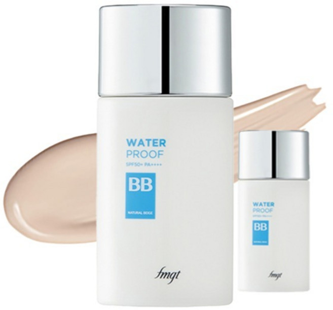 더페이스샵 워터 프루프 BB크림 SPF50+ PA++++, V201애프리콧베이지, 50ml, 2개
