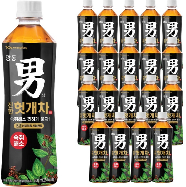 광동진한헛개차, 500ml, 20개