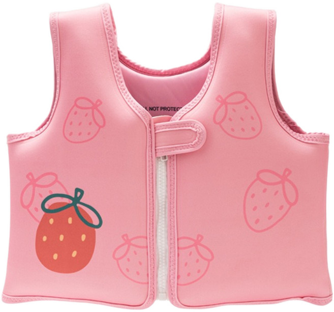 兒童浮力背心, 粉色草莓