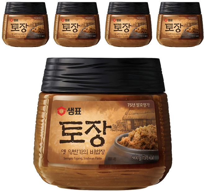 샘표 토장, 900g, 5개