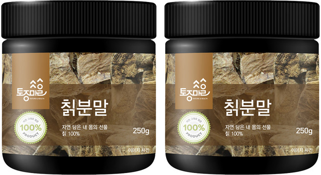 토종마을 칡분말, 2개, 250g